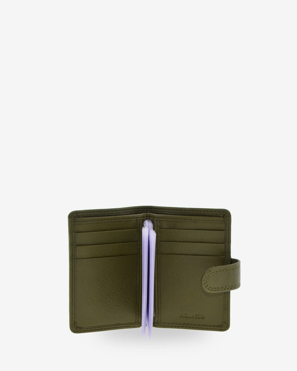 Básicos atemporales — Tarjetero vertical con broche