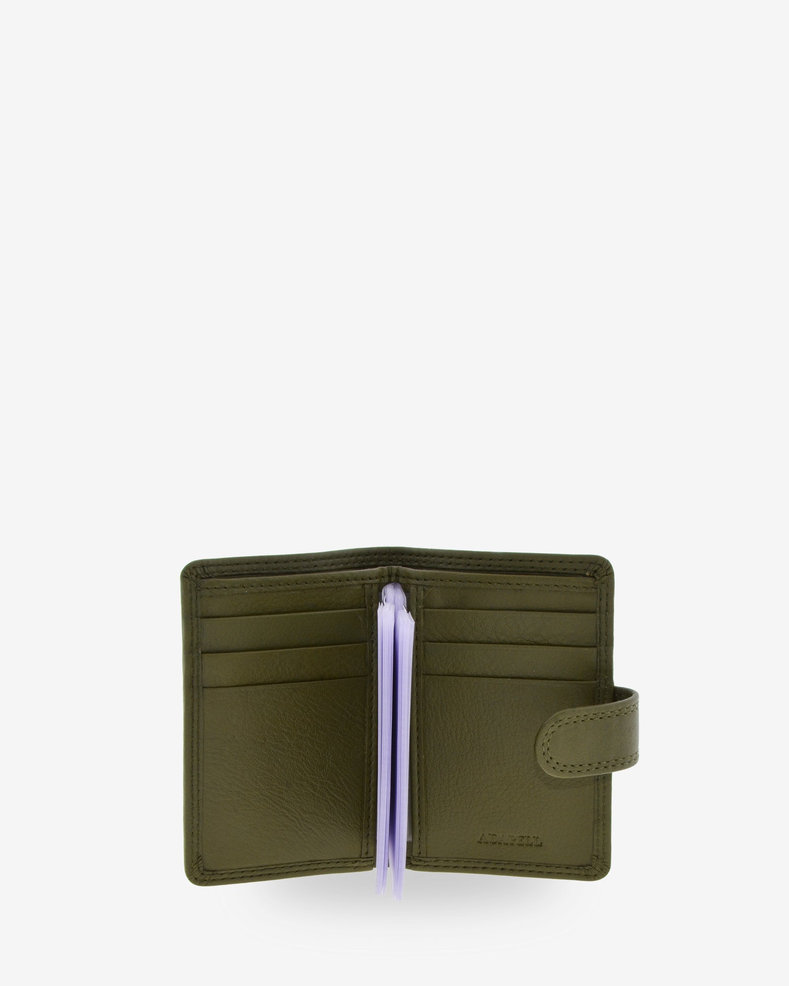 Básicos atemporales — Tarjetero vertical con broche