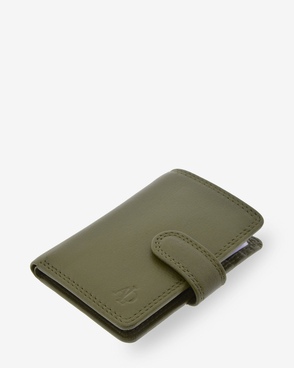 Básicos atemporales — Tarjetero vertical con broche