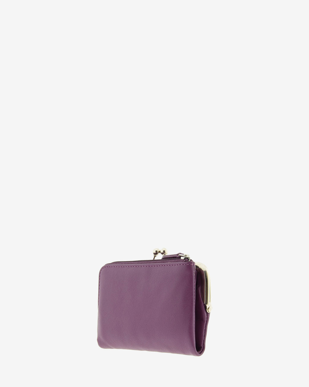 Básicos atemporales — Cartera pequeña con monedero de boquilla