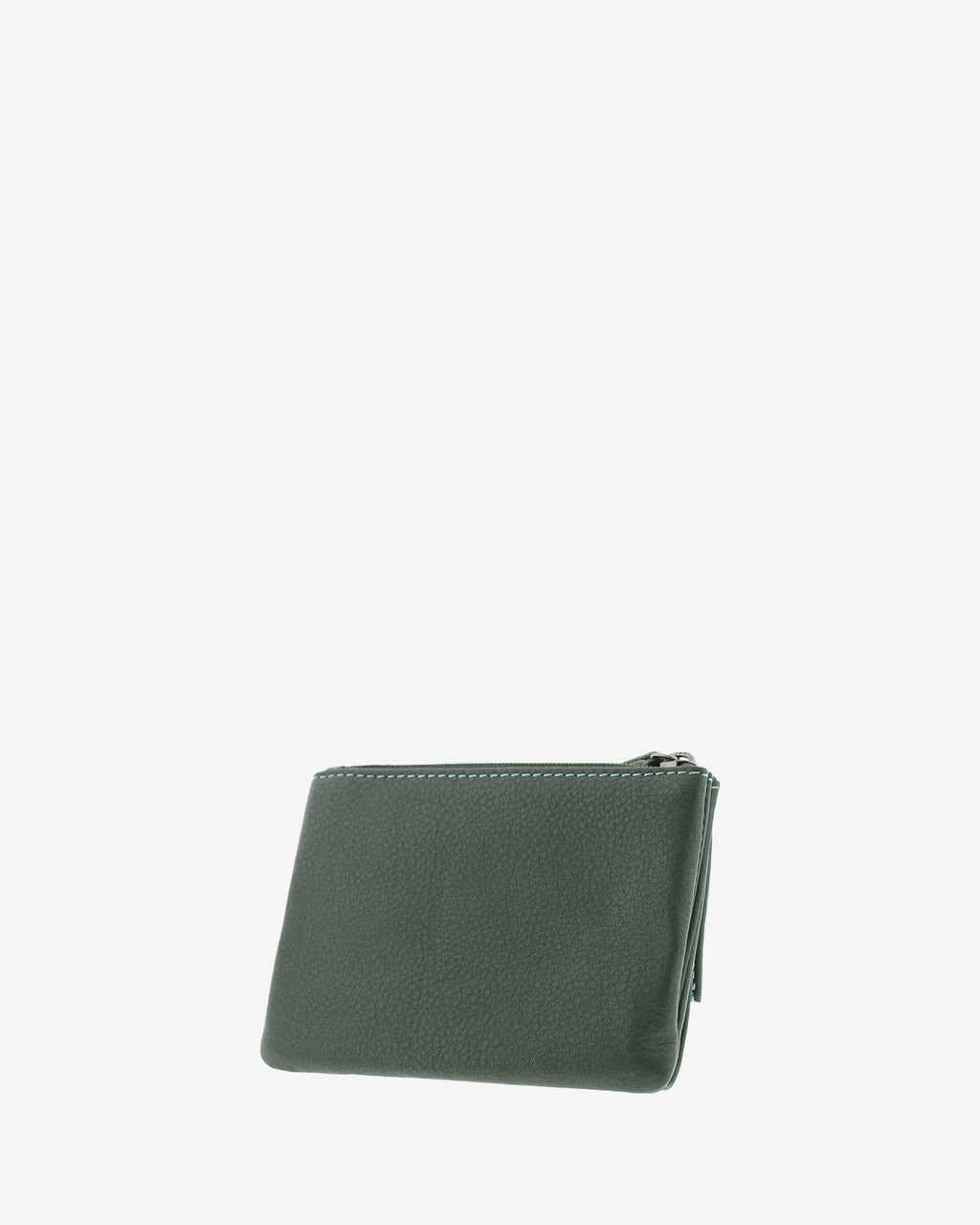 Cartera pequeña de mujer 4165 en verde, vista trasera