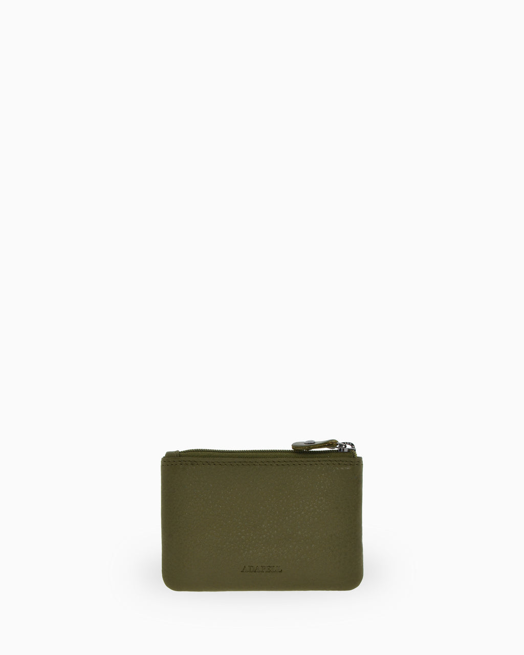 Monedero pequeño 8010 en color Verde Bosque, vista posterior.