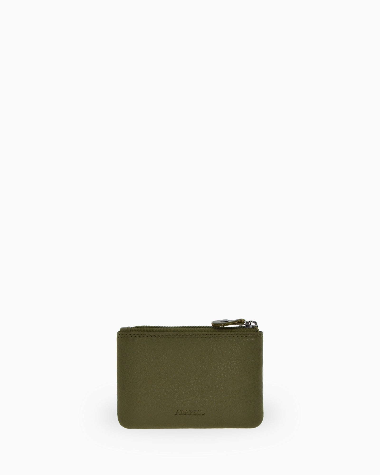 Monedero pequeño 8010 en color Verde Bosque, vista posterior.