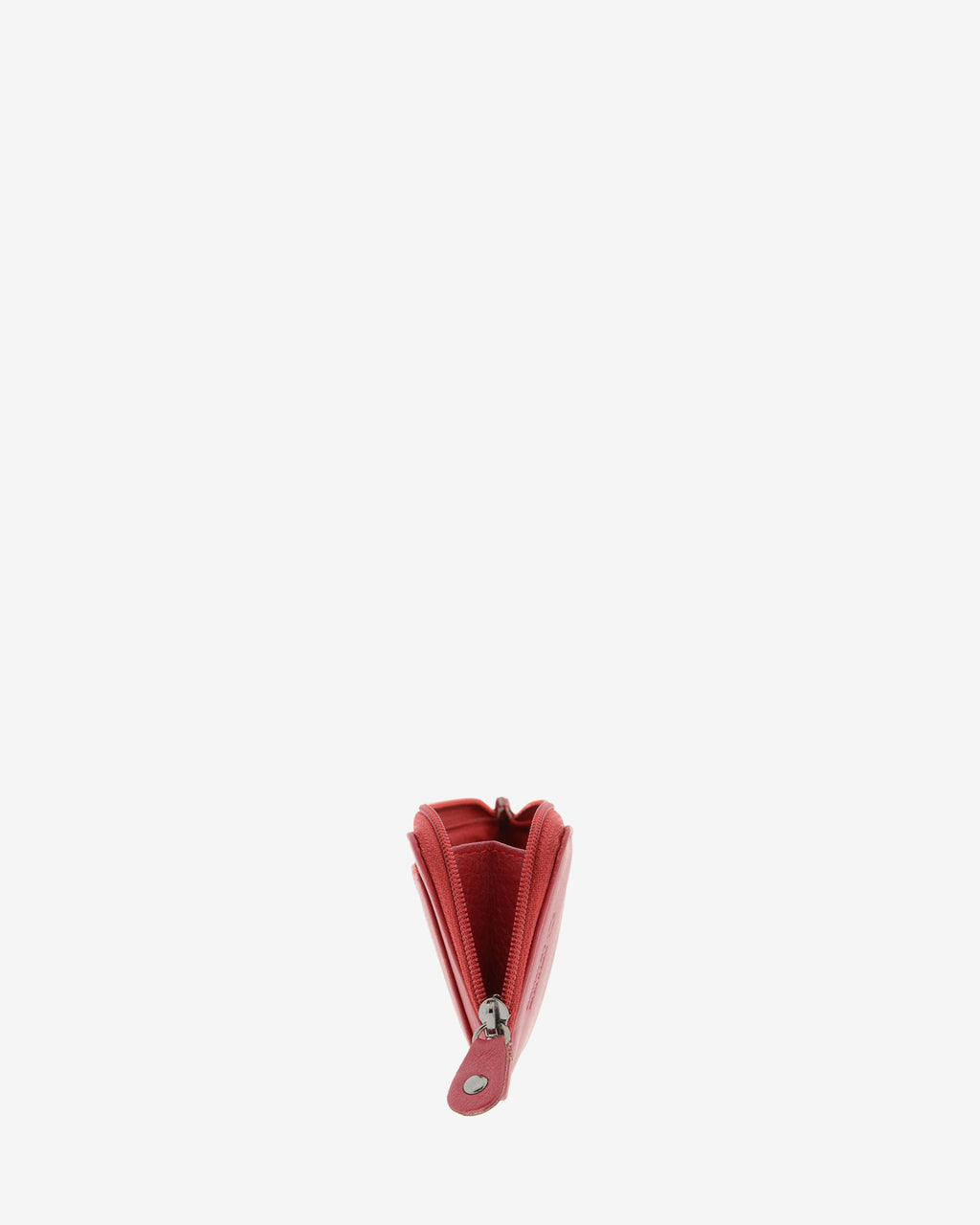 Adapell 8062 — Tarjetero monedero fino Rojo — vista lateral abierta