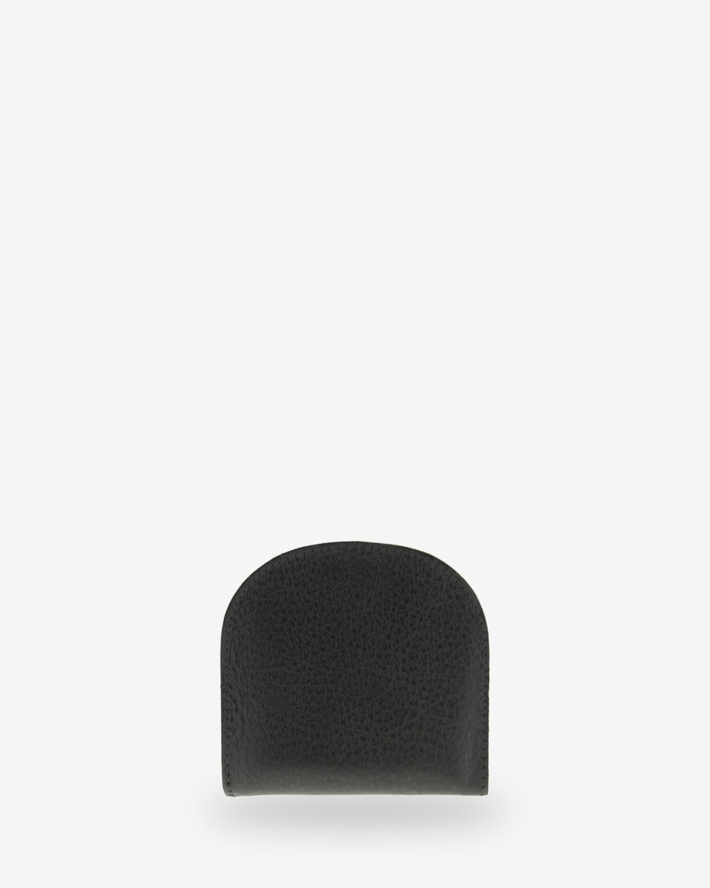 Monedero taco embutido 8102 en color negro, vista posterior