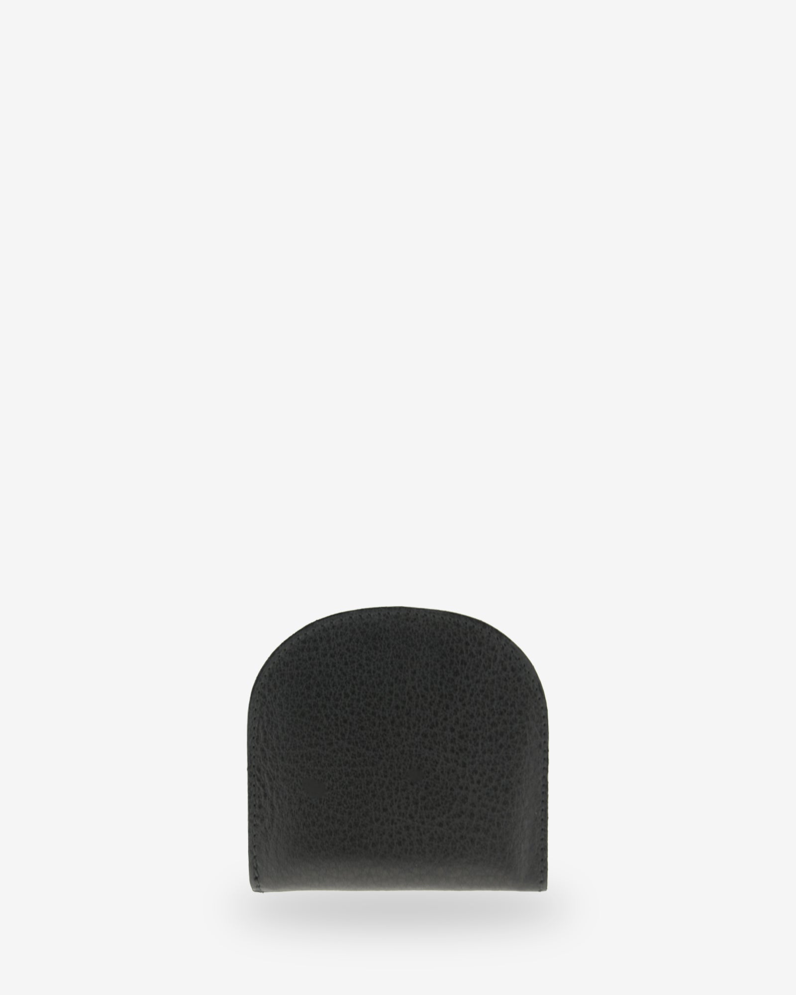 Monedero taco embutido 8102 en color negro, vista posterior