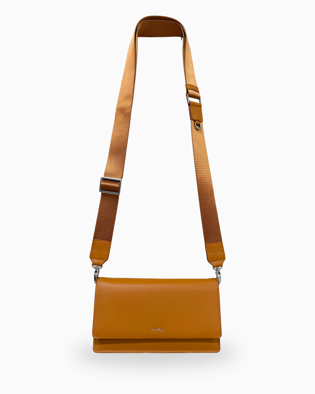 Bolso bandolera Nexo 8090 miel con bandolera de nylon regulable y desmontable