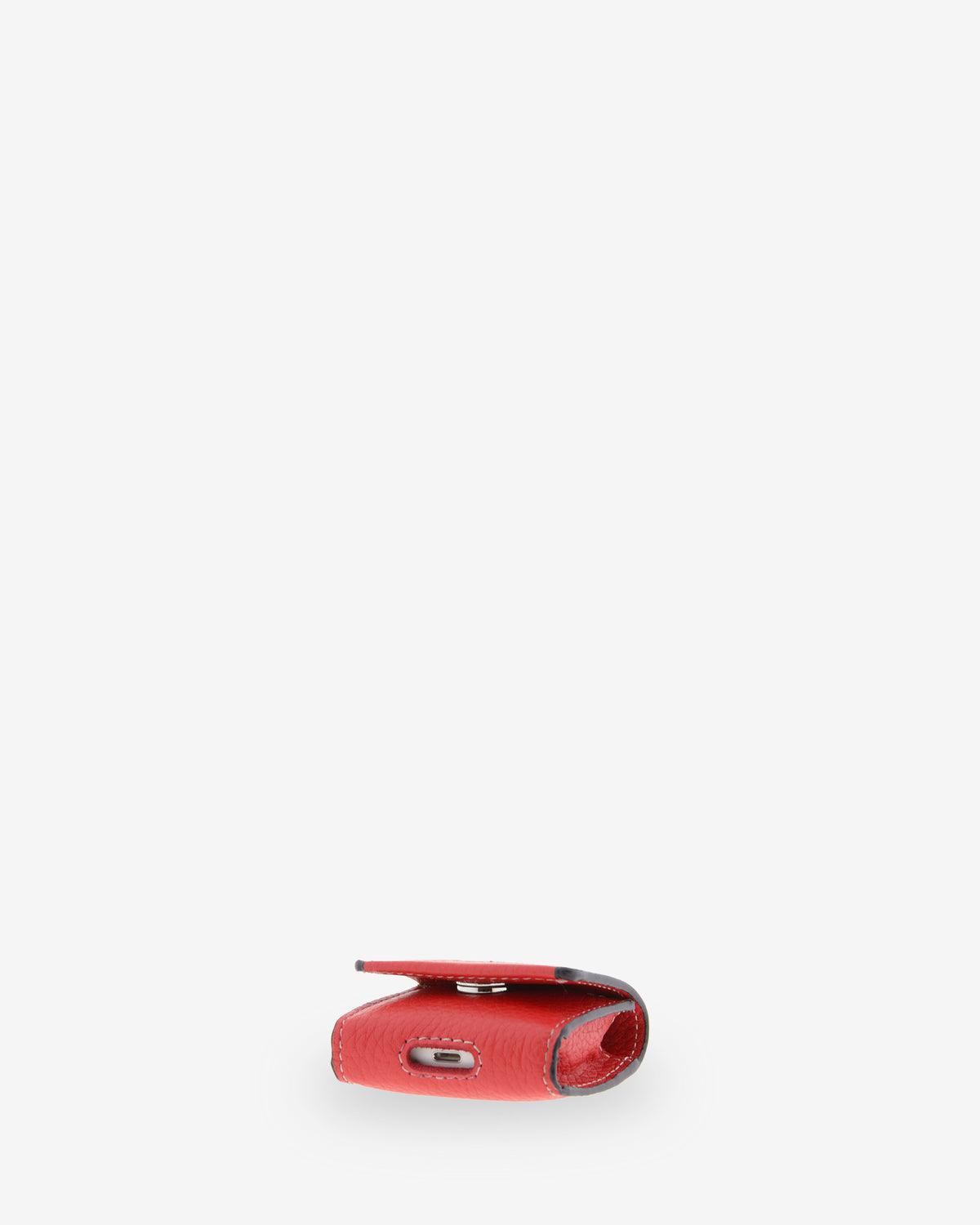 Detalle inferior de la funda para auriculares Nexo 8093 amapola con abertura para acceder al puerto de carga