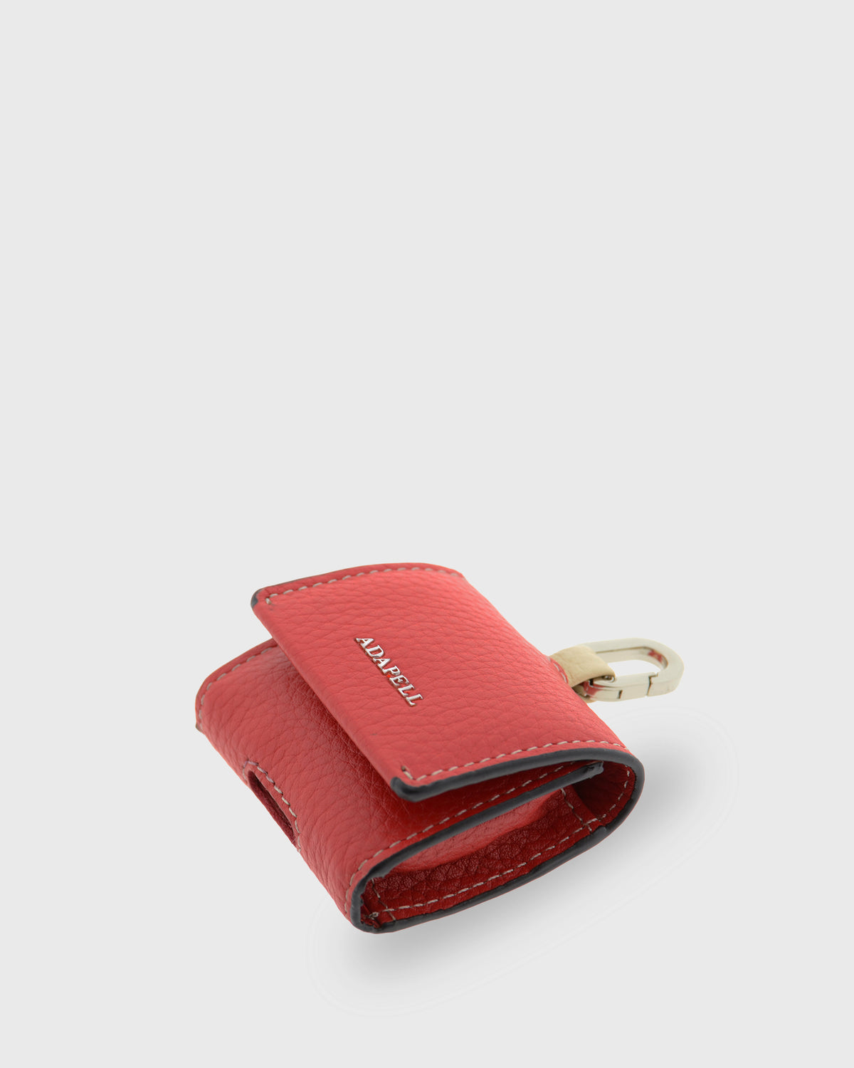 Funda para auriculares Nexo 8093 amapola completamente abierta mostrando el interior y el cierre magnético de la solapa